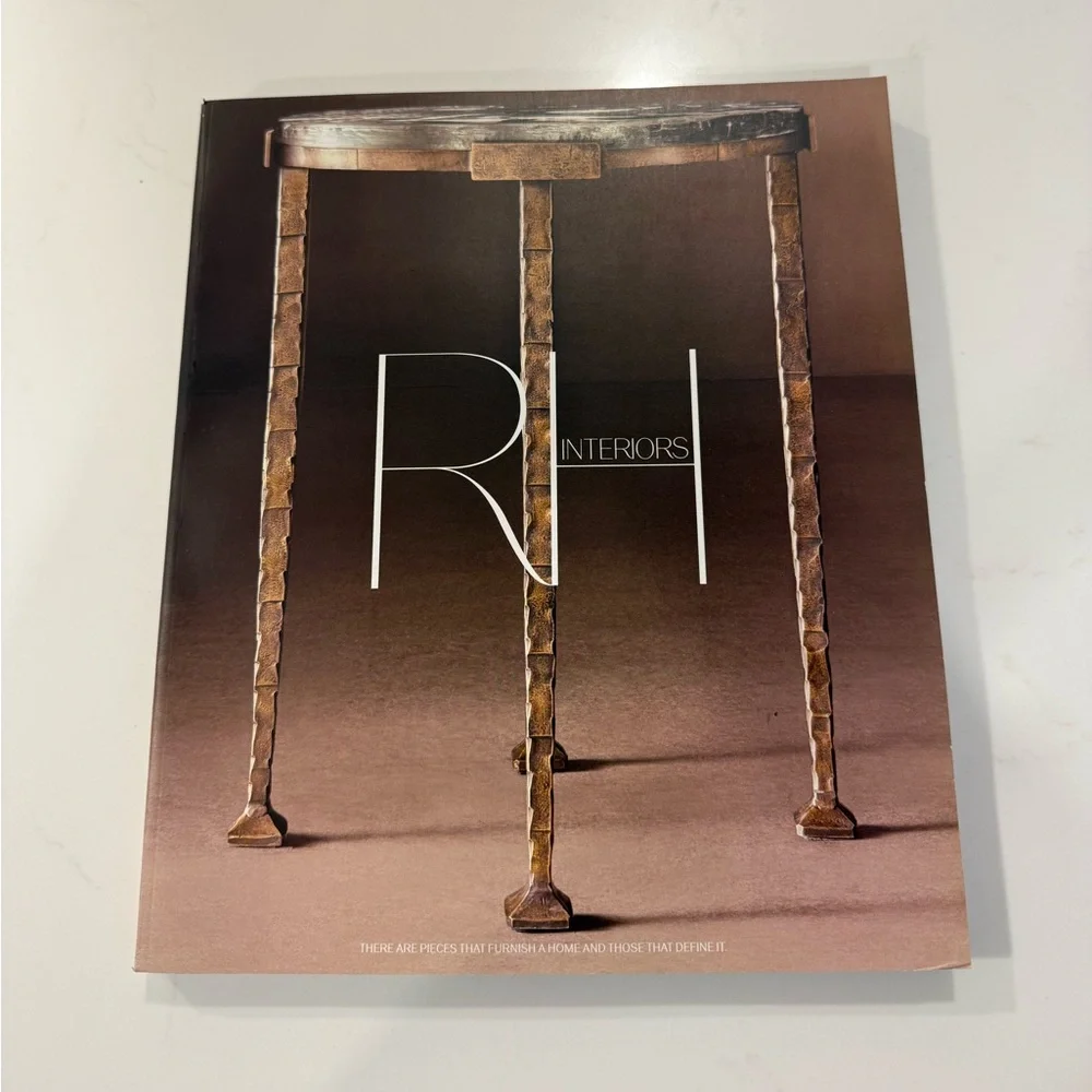 RH restoration hardware 2025 interiors magazine catalog